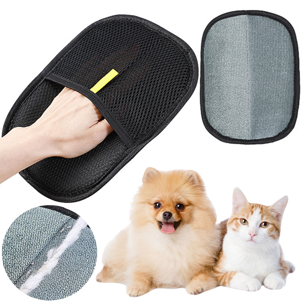 Pet Hair Remover Grooming Glove
